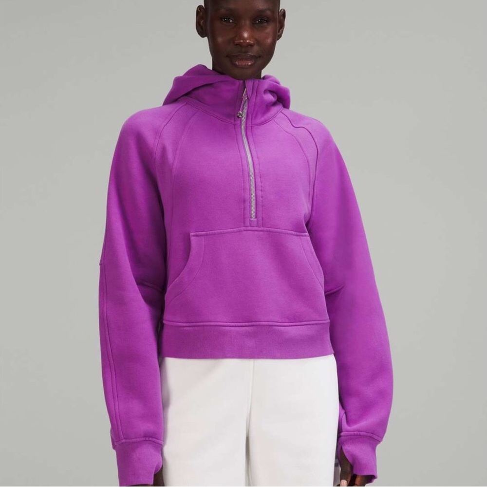 Lululemon Scuba Oversized Half-Zip Hoodie: [RARE COLOR—MOONLIT MAGENTA]